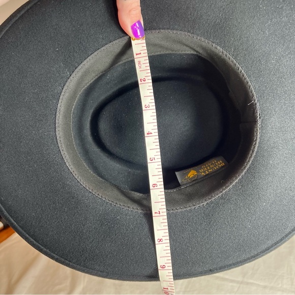 Bounty Hunter hats, Wilmington, North Carolina, black felt hat small - Picture 10 of 11